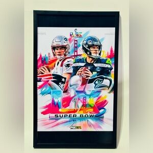 Super Bowl LIV High Quality Art Poster